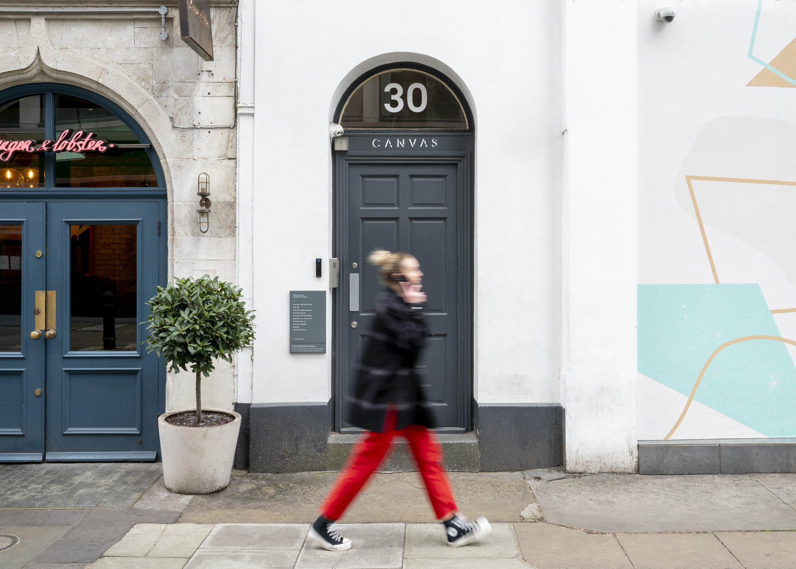 Negri Firman London office at Canvas, 30 Binney Street
